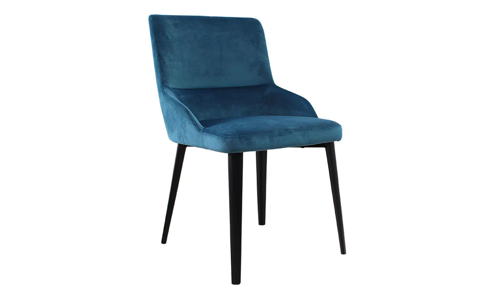 Set of 2 Ventura Dining Chairs - Teal-Cheshire Furniture Outlet