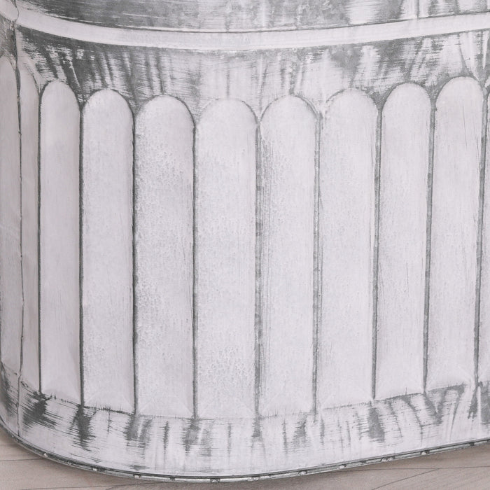 Arched Pattern Metal Planter – Small