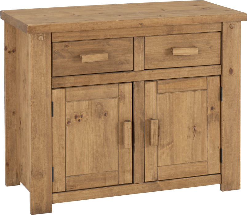 Tortilla 2 Door 2 Drawer Sideboard – Distressed Waxed Pine