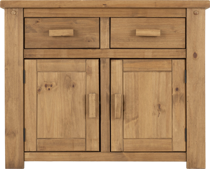 Tortilla 2 Door 2 Drawer Sideboard – Distressed Waxed Pine
