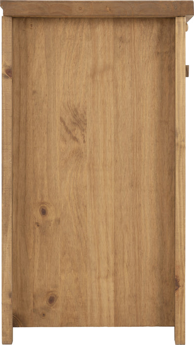 Tortilla 2 Door 2 Drawer Sideboard – Distressed Waxed Pine