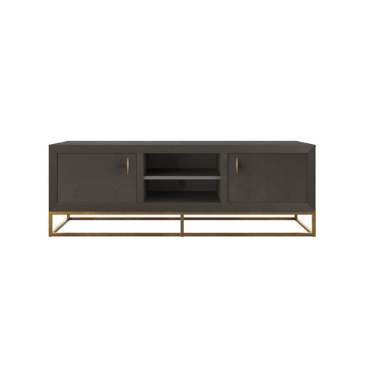 Hampton TV Unit | Brown Shagreen-Cheshire Furniture Outlet