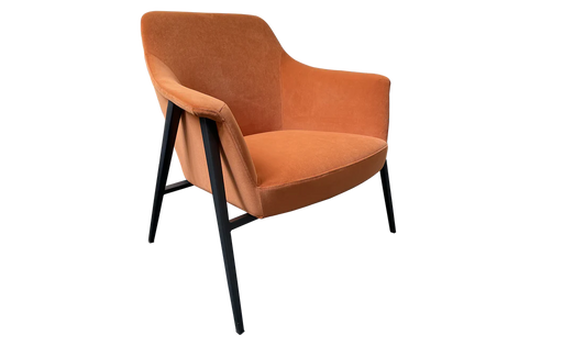 Tennyson Armchair - Sunburst Orange-Cheshire Furniture Outlet