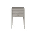 Radford Bedside | Grey | 2 Drawers-Cheshire Furniture Outlet