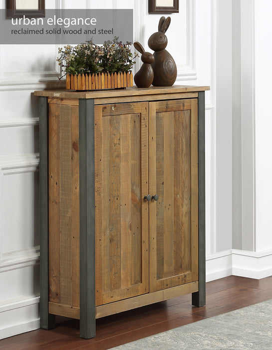 Urban Elegance - Reclaimed Small Shoe Storage Cupboard