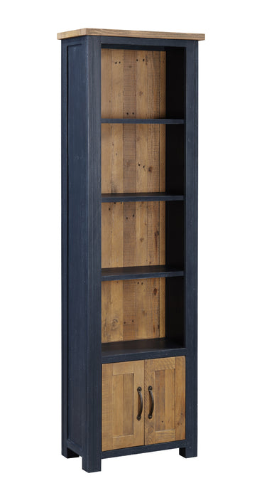 Blue - Narrow Bookcase