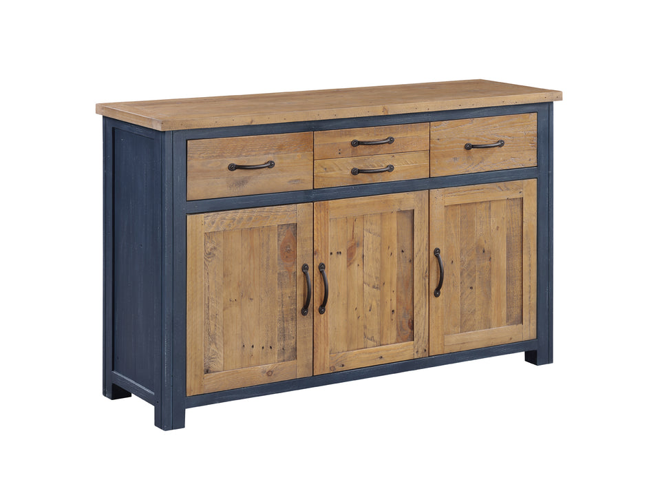 Splash of Blue - Sideboard 3 Door / 3 Drawer