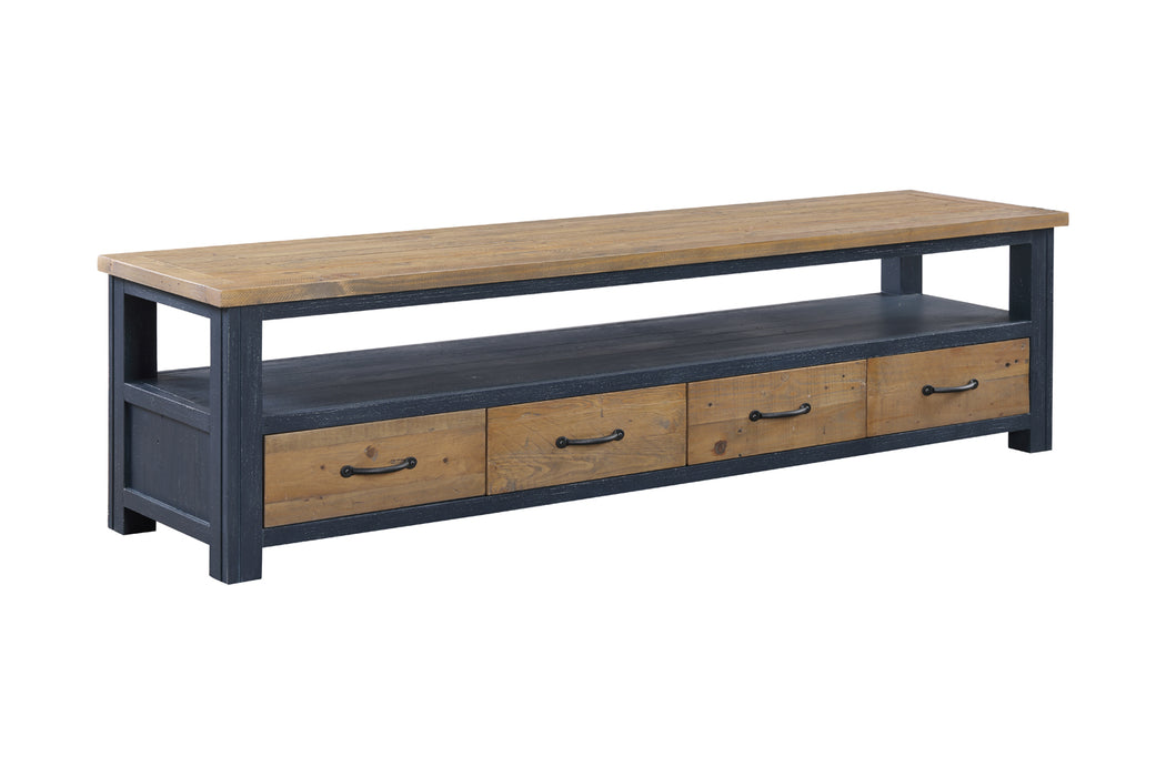 Splash of Blue - Super Sized Widescreen Television cabinet