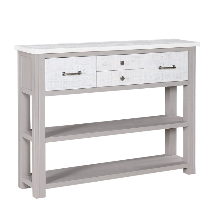 Greystone - Low Bookcase / Console
