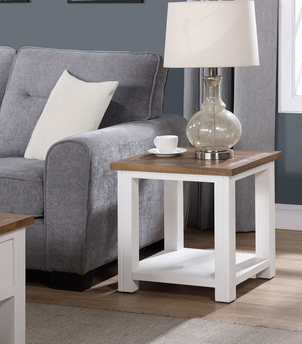 White - Lamp Table