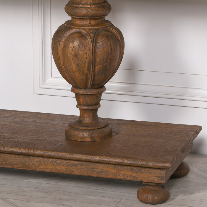Rustic Wooden Console Table 180cm