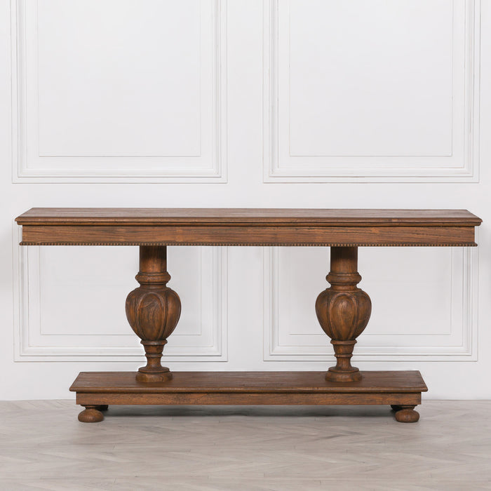 Rustic Wooden Console Table 180cm