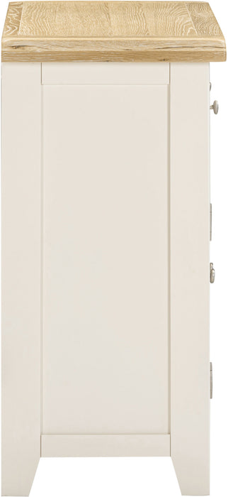 Windsor 2 Door 2 Drawer Sideboard – Ivory/Oak