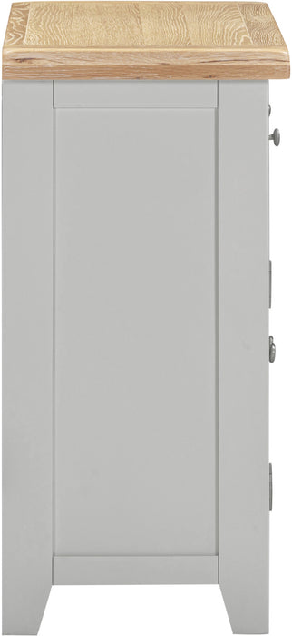 Windsor 2 Door 2 Drawer Sideboard – Pebble Grey/Oak