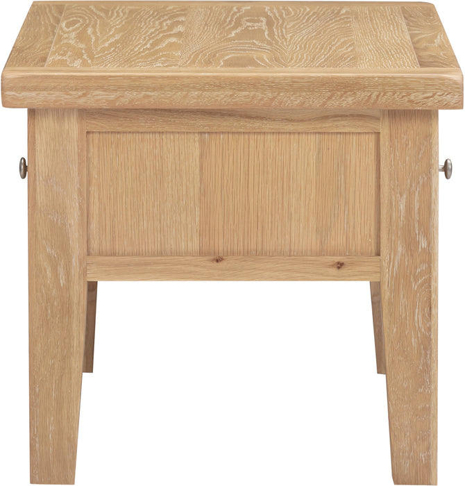 Windsor 2 Drawer Coffee Table - Natural Oak