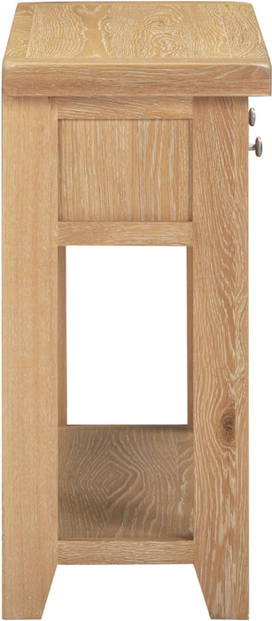 Windsor 2 Drawer Console Table - Natural Oak