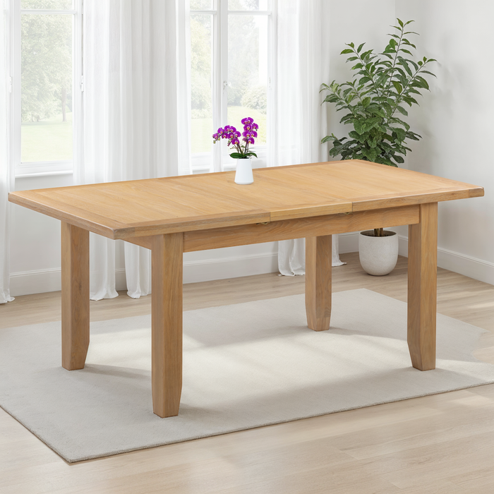 Windsor Extending Dining Table – Natural Oak