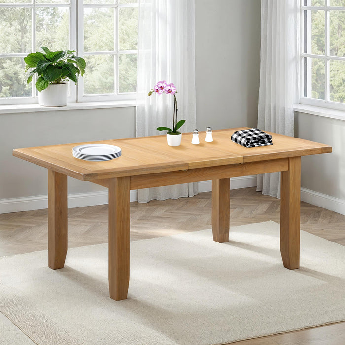 Windsor Extending Dining Table – Natural Oak