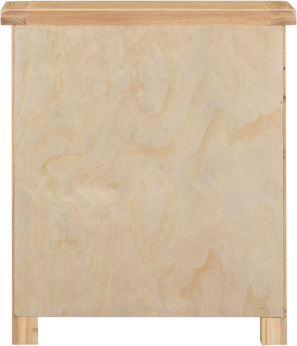 Windsor Low Bookcase - Natural Oak