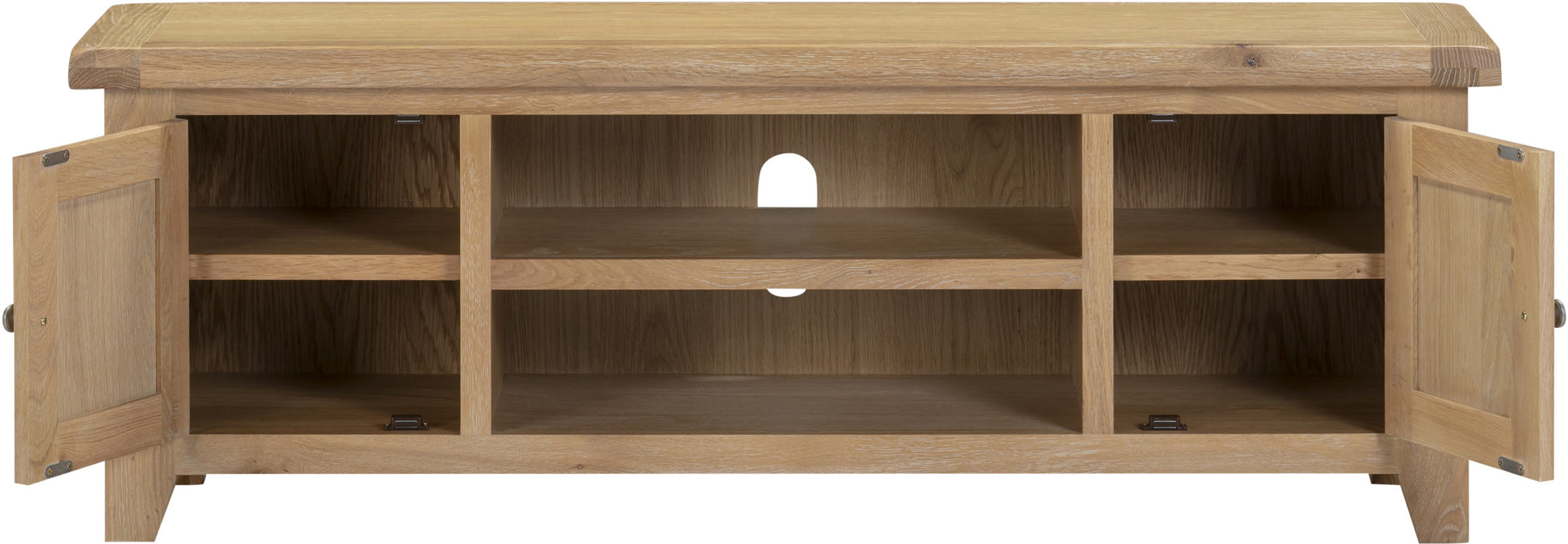 Windsor Straight TV Unit - Natural Oak