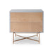 Adriana Bedside Chests White Wood Laminate-Cheshire Furniture Outlet