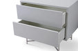 Adriana Bedside Chests White Wood Laminate-Cheshire Furniture Outlet