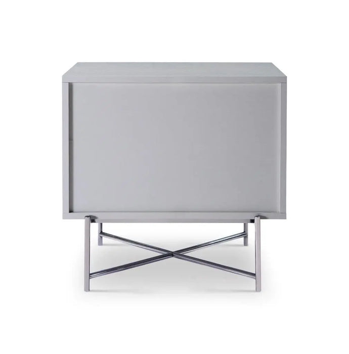 Adriana Bedside Chests White Wood Laminate-Cheshire Furniture Outlet