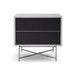 Adriana Bedside Chests White Wood Laminate-Cheshire Furniture Outlet