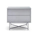 Adriana Bedside Chests White Wood Laminate-Cheshire Furniture Outlet
