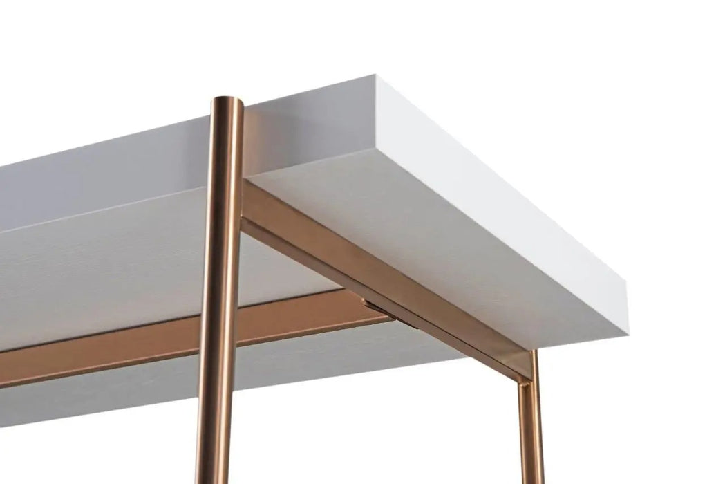 Bookshelf Bronze Brushed-Cheshire Furniture Outlet