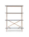 Bookshelf Bronze Brushed-Cheshire Furniture Outlet