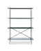 Adriana Bookshelves Dark Chrome-Cheshire Furniture Outlet