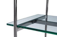 Adriana Bookshelves Dark Chrome-Cheshire Furniture Outlet