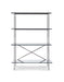 Adriana Bookshelves Dark Chrome-Cheshire Furniture Outlet