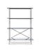 Adriana Bookshelves Dark Chrome-Cheshire Furniture Outlet