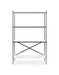 Adriana Bookshelves Dark Chrome-Cheshire Furniture Outlet