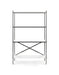 Adriana Bookshelves Dark Chrome-Cheshire Furniture Outlet