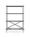 Adriana Bookshelves Dark Chrome-Cheshire Furniture Outlet