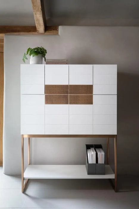 Adriana Bureau Desks With Cupboard-Cheshire Furniture Outlet