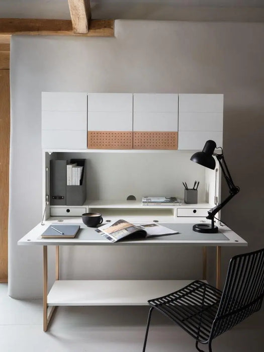 Adriana Bureau Desks With Cupboard-Cheshire Furniture Outlet