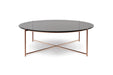 Large Round Coffee Table Frame With Marble Top-Cheshire Furniture Outlet