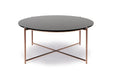 Small Round Coffee Table Frame With Marble Top-Cheshire Furniture Outlet