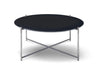 Small Round Coffee Table Frame With Marble Top-Cheshire Furniture Outlet