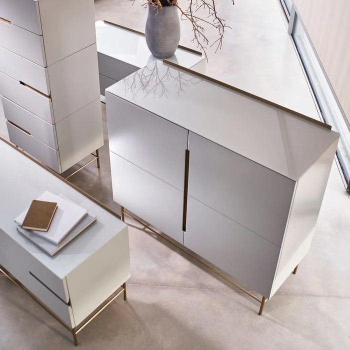 Alberto Two Door High Sideboard-Cheshire Furniture Outlet