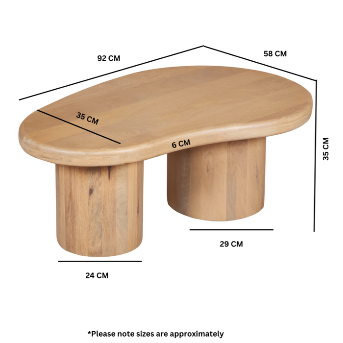 Austin Solid Wood Coffee Table