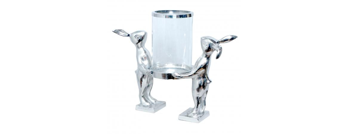 Rabbit Candleholder-Cheshire Furniture Outlet