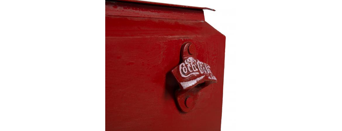 Coca Cola Cooler Box on Stand-Cheshire Furniture Outlet
