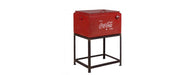 Coca Cola Cooler Box on Stand-Cheshire Furniture Outlet