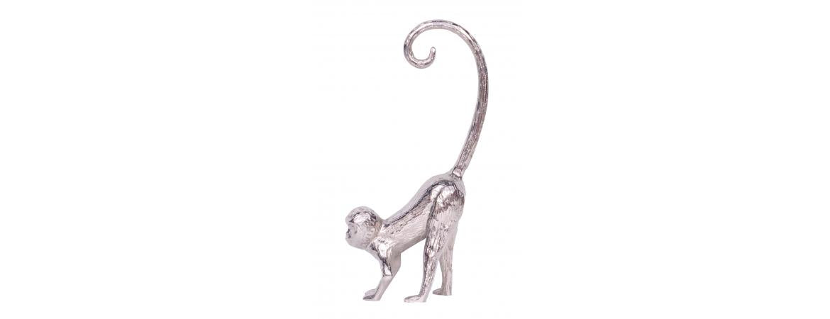 Large Silver Monkey-Cheshire Furniture Outlet