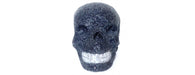 Giant Black Crystal Skull H30cm W50cm-Cheshire Furniture Outlet